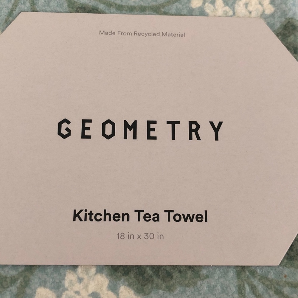 Geometry Kitchen Tea Towel - Picture 4 of 7